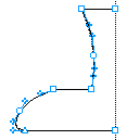 drawing half the pedestal