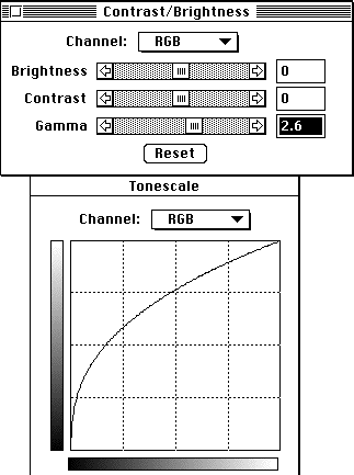 gamma set to 2.6