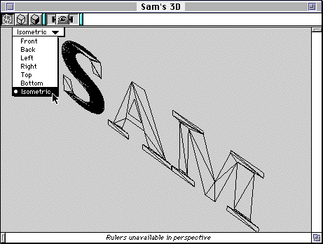 imported type, isometric view