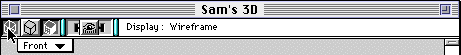 wireframe display button